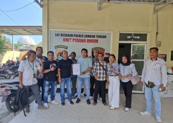 Arogan Terhadap Wartawan, Oknum LSM di Lombok Tengah Dilaporkan ke Polisi