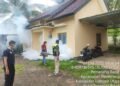 Biddokkes Polda NTB Semprot Sarang Nyamuk Demam Berdarah di Wilayah  Pemenang dan Tanjung
