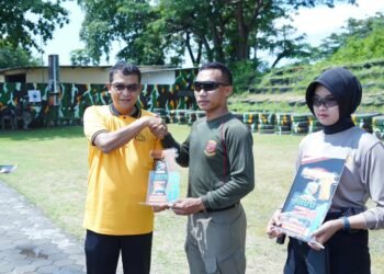 Rayakan HUT Brimob 80, Kapolda NTB Ajak Eksekutif Adu  Ketangkasan Menembak