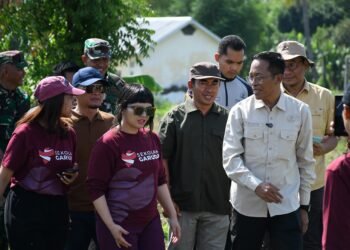 Wamen Ristek Dikti Tinjau Lokasi Sekolah Garuda di Lombok Timur