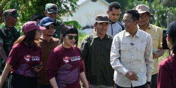 Wamen Ristek Dikti Tinjau Lokasi Sekolah Garuda di Lombok Timur