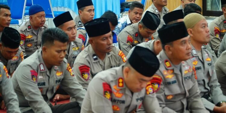 Ditpolairud Polda NTB Gelar Sholat Ghaib, Doa dan Salurkan Bantuan untuk Korban Bencana