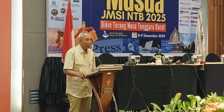 Boy Mashudi Terpilih Secara Aklamasi Jadi Ketua JMSI NTB Periode 2025-2030