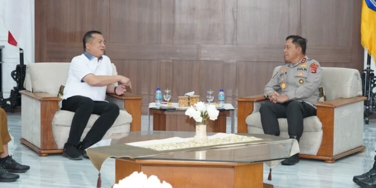 Temui Gubernur NTB, Kapolda Bahas Penguatan Sinergi Keamanan Daerah