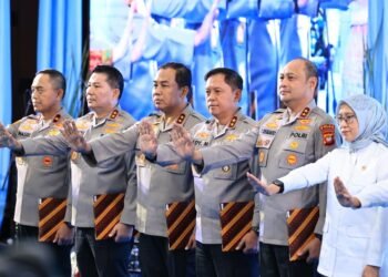 Bersama Kapolri, Kapolda NTB  Launching Ditres PPA-PPO, Perlindungan Perempuan dan Anak