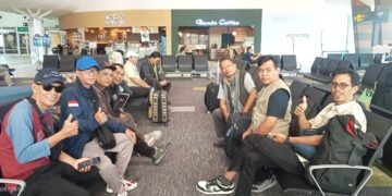 Haji Boy Pimpin Rombongan JMSI NTB Menuju Puncak HPN Banten