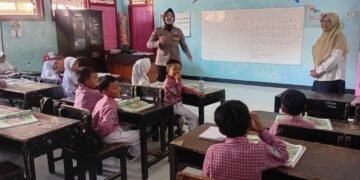 Cegah Narkoba Sejak Dini, Polda NTB Edukasi Puluhan Murid SDN 37 Dasan Agung  Mataram