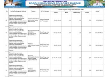 Laporan Keuangan BPKAD Pemerintah Provinsi NTB (18)