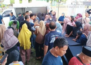 Warga Lombok Tengah Serbu Gerakan Pangan Murah yang Digelar Pemprov NTB