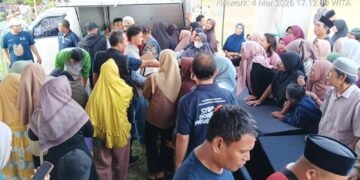 Warga Lombok Tengah Serbu Gerakan Pangan Murah yang Digelar Pemprov NTB