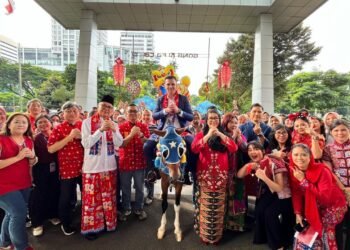 Sambut Tahun Kuda 2026, Plaza Asia Sulap Perkantoran Jadi Episentrum Akulturasi Budaya Tionghoa-Betawi