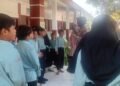 Polda NTB Tanamkan Kesadaran Kamtibmas Sejak Dini kepada Siswa SDN 4 Bajur