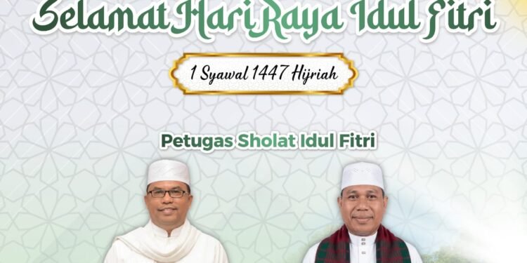 Pemprov Gelar Solat Idul Fitri di Lapangan Bumi Gora Kantor Gubernur NTB