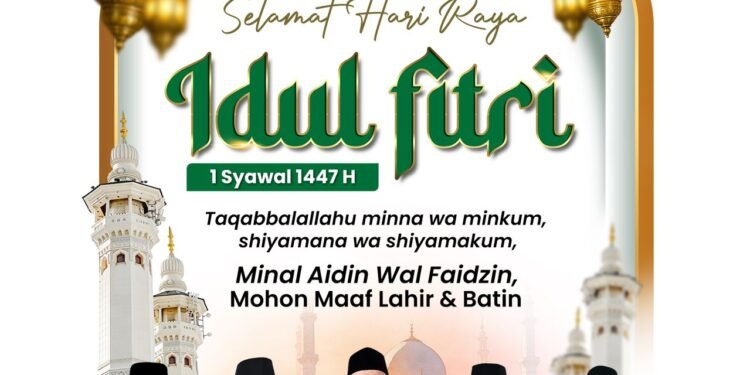 Bank NTB Syariah mengucapkan selamat Idul Fitri 1447 H