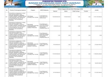 Laporan Keuangan BPKAD Pemerintah Provinsi NTB (43)