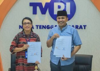 Pemprov NTB dan TVRI NTB Perkuat Sinergi Komunikasi Publik Melalui Penandatanganan Kerja Sama