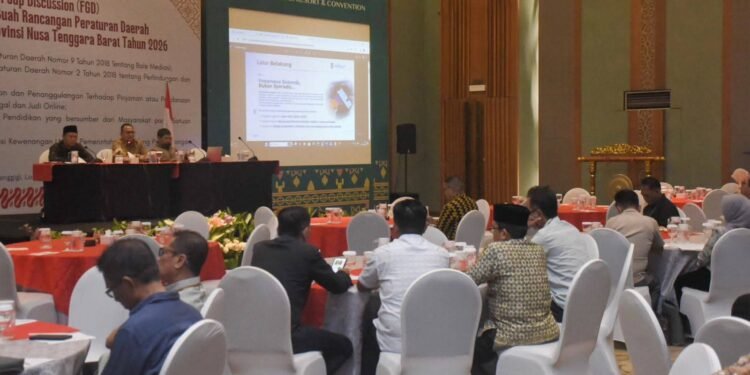 Pemprov NTB Dorong Percepatan Ranperda Perlindungan Masyarakat dari Judol dan Pinjaman Ilegal