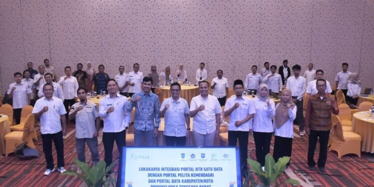 Pemprov Perkuat Integrasi Portal NTB Satu Data dengan PELITA Kemendagri dan Kabupaten/Kota