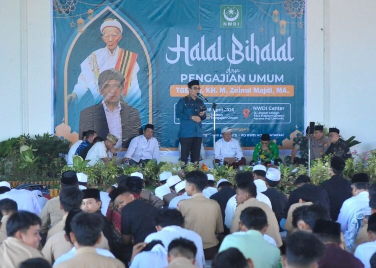 Pemprov NTB Perkuat Sinergi Masyarakat di Halalbihalal NWDI Bersama TGB