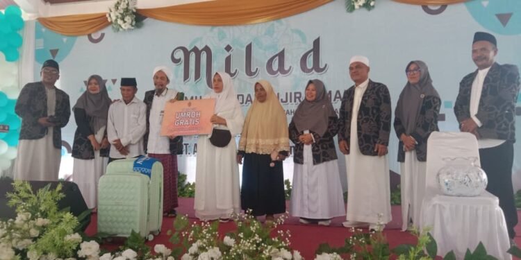 Milad PT Al Mujahadah Hijir Ismail, Dua Orang Dapat Doorprize Umrah Gratis