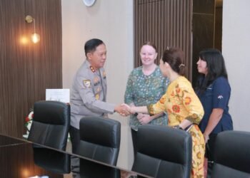 Polisi Federal Australia Temui Kapolda NTB, Bahas Pencegahan Eksploitasi Anak dan Perdagangan Orang