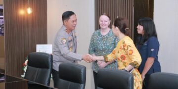 Polisi Federal Australia Temui Kapolda NTB, Bahas Pencegahan Eksploitasi Anak dan Perdagangan Orang