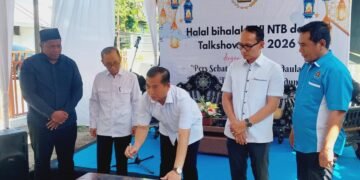 Hadir di Halal Bihalal PWI, Gubernur Iqbal Ajak Media Fokus pada Edukasi Publik