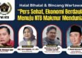 PWI NTB Gelar Halal Bihalal dan Talkshow HPN 2026