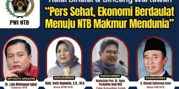 PWI NTB Gelar Halal Bihalal dan Talkshow HPN 2026