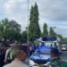Aparat Kepolisian Kawal Kepulangan Jamaah Haji Kloter 3 Asal Lombok Barat