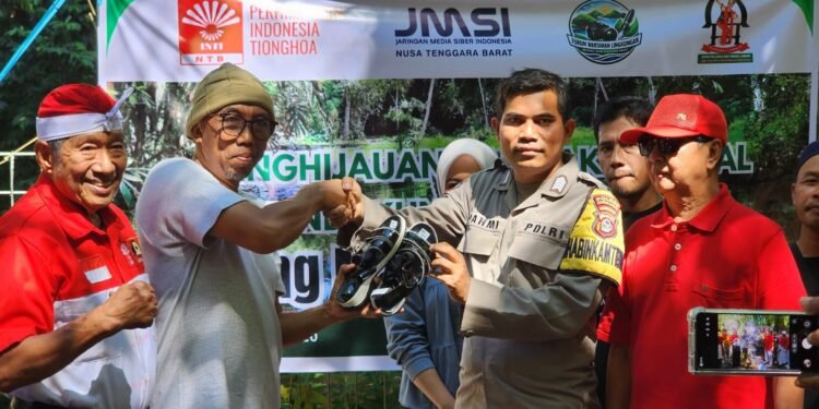 Mualan Benyer Lombok Timur Jadi Titik Penghijauan, JMSI NTB dan INTI Dukung Pelestarian Lingkungan