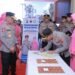 Kunjungi Polres Lombok Tengah, Kapolda NTB Berikan Motivasi kepada  Anggota