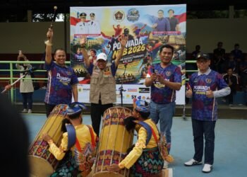 Resmi Dibuka, Atlit PWI Kabupaten/Kota Bertarung di Porwada NTB 2026