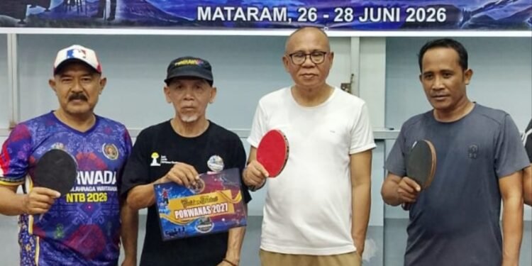 Tundukkan Agus Talino,  Jamhur Husain Juarai Tenis Meja Porwada NTB 2026