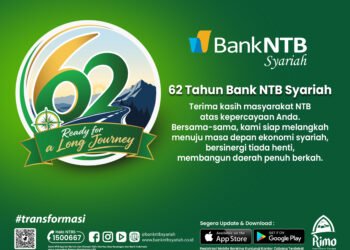 Selamat dan sukses untuk Bank NTB Syariah