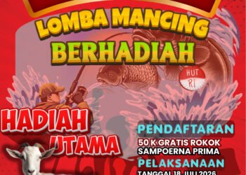 Lomba mancing Berhadiah kambing