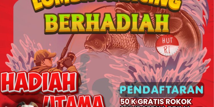 Lomba mancing Berhadiah kambing