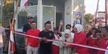 Bupati Lobar Lepas Jalan Sehat  Warga BTN Grya Taman Sari
