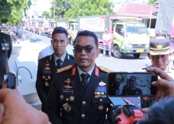 Kapolda NTB Lepas Bantuan Kemanusiaan ke NTT, 10 Personel Trauma Healing Ikut Disiapkan