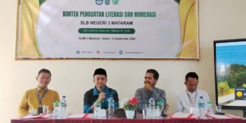 SLB Negeri 3 Mataram Gelar  Penguatan Literasi-Numeras Fokus Tingkatkan Kompetensi Siswa