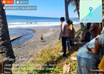 Pelajar 14 Tahun Ditelan Ombak Pantai Komalasari Lotim, Basarnas dan Polairud Masih Lakukan Pencarian