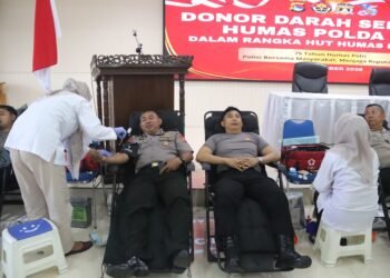 Target Lebih 300 Lebih Kantong, Polda NTB Gelar Donor Darah Serentak
