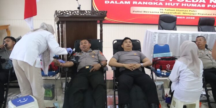 Target Lebih 300 Lebih Kantong, Polda NTB Gelar Donor Darah Serentak