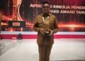 Lagi Bupati Lotim Terima Penghargaan Nasional, Giliran TPAKD Terbaik Wilayah Nusra, Maluku dan Papua