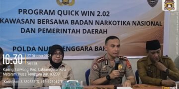 Pasca Operasi Sarang Narkoba, Polda NTB Gandeng Pemkot dan BNNK Bina Warga Karang Bagu